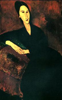 Amedeo Modigliani : Portrait of Anna Zborowska